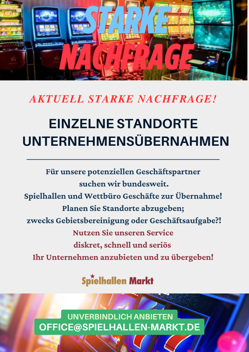 Ihr Fachbüro für Vergnügungsstätten!